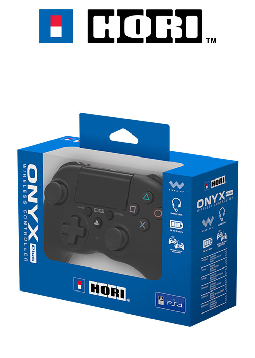 HORI PS4 Onyx Plus Wireless Controller - Black
