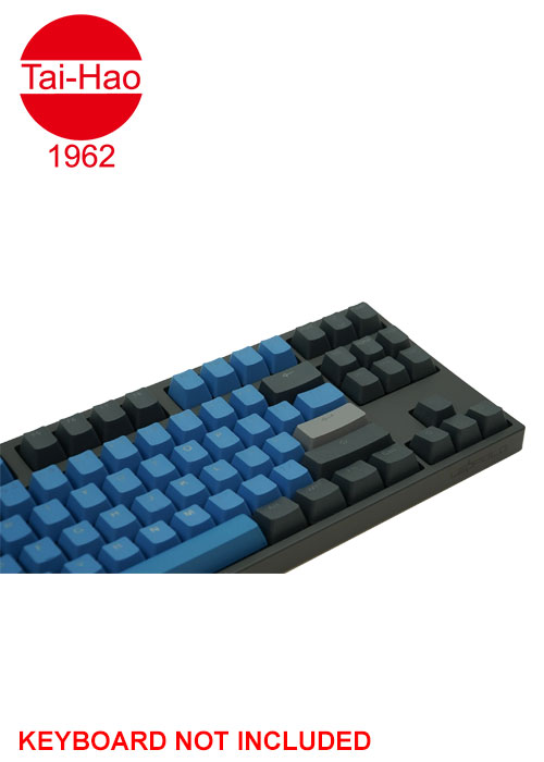 Tai-Hao 132-Keys PBT Double Shot Backlit-Keyscap Set - Forest Deep Blue