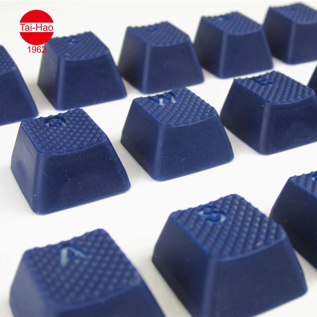 Tai-Hao 18-Keys TPR Backlit Double Shot Rubber-Keycap Set - Blue