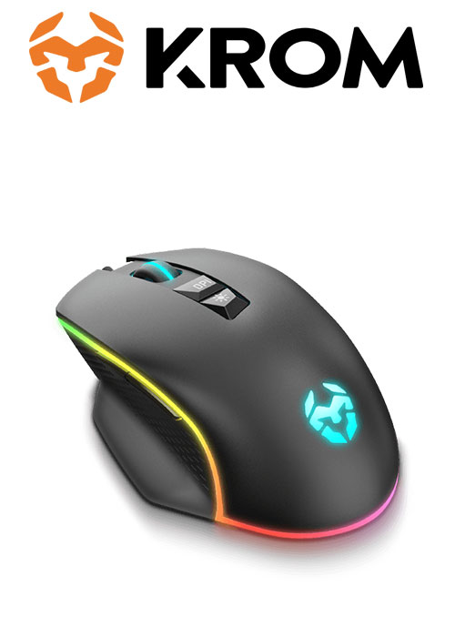 KROM KRITIC RGB Rainbow Gaming Kit