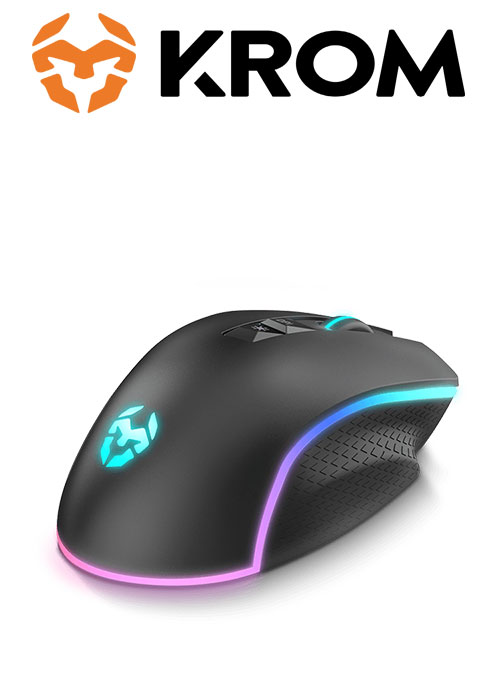 KROM KRITIC RGB Rainbow Gaming Kit