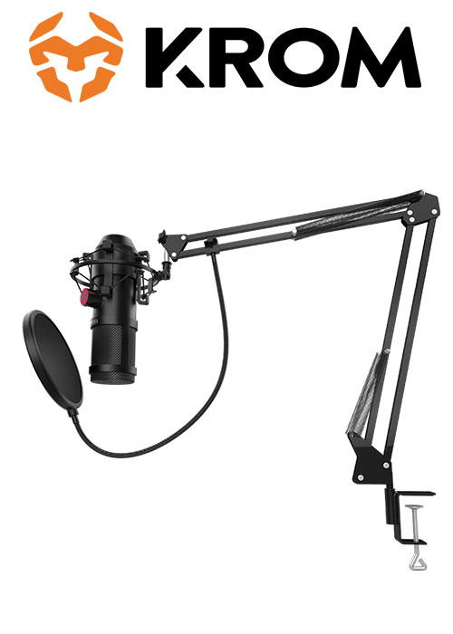 KROM KAPSULE HQ Streaming Microphone Kit