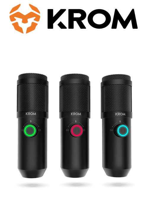 KROM KAPSULE HQ Streaming Microphone Kit