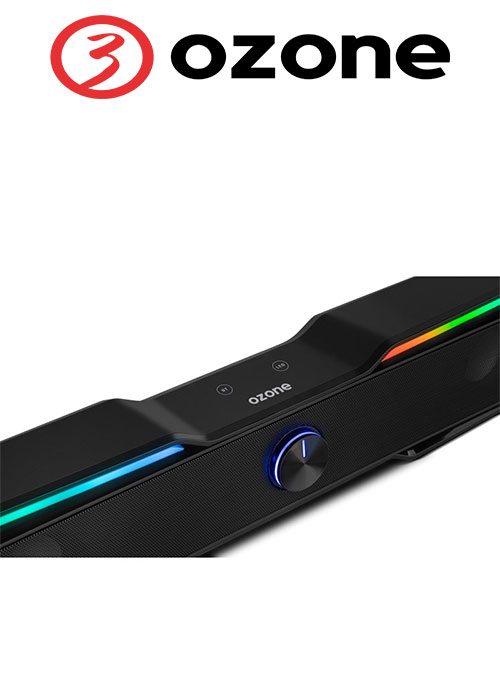 Ozone Solo - 2.0 Bluetooth RGB Soundbar