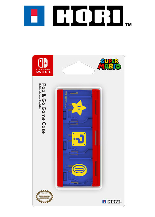 HORI NS Pop & Go Game Card Case - Super Mario