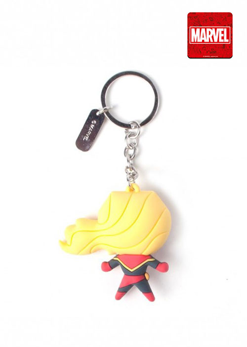 Marvel - Captain Marvel Kawaii 3D Keychain
