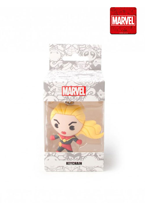 Marvel - Captain Marvel Kawaii 3D Keychain
