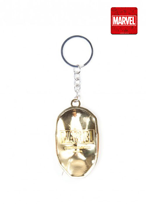 Marvel - Iron Man Mask 3D Metal Keychain