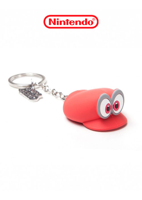 Nintendo - Mario Odyssey Hat Rubber 3D Keychain