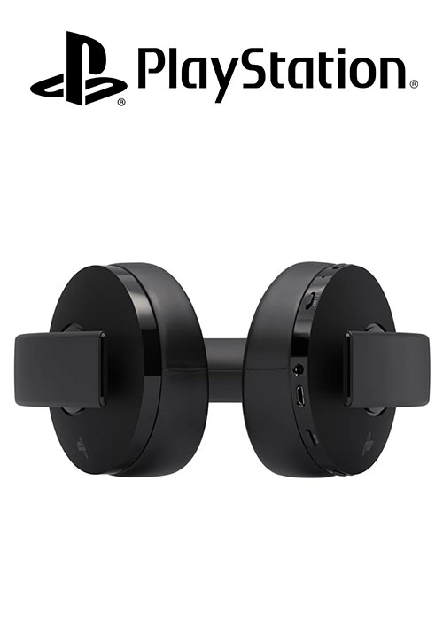 PS4 Headset Gold Wireless Stereo 2.0 Black V2 