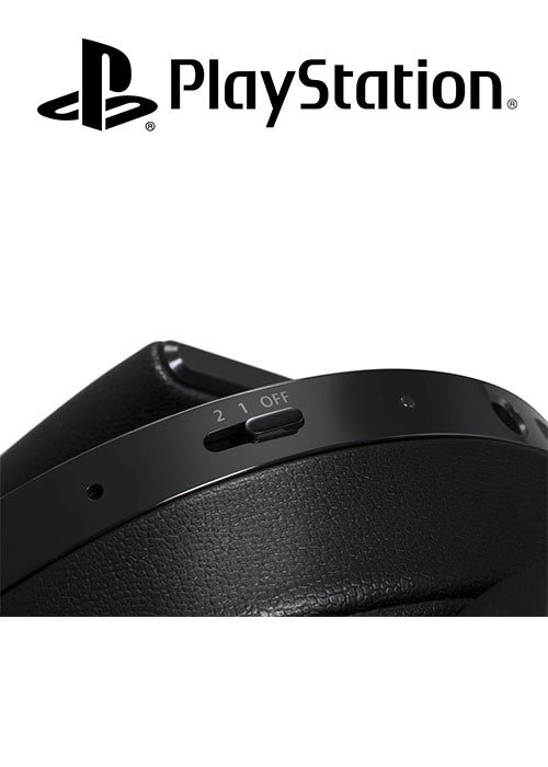 PS4 Headset Gold Wireless Stereo 2.0 Black V2 