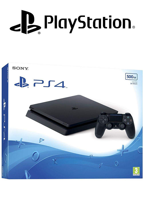 PS4 500GB Slim Black R2