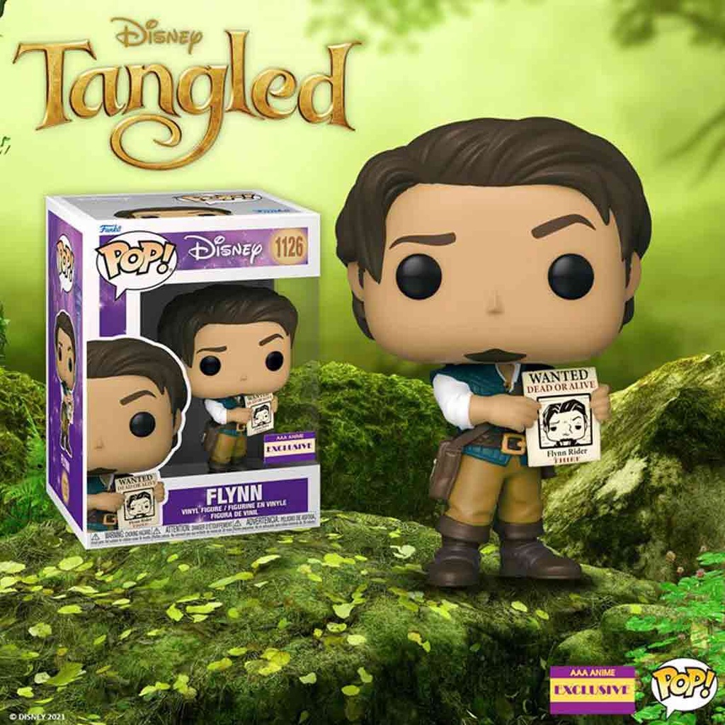 Disney Tangled Flynn Pop! Vinyl Figure - AAA Anime Exclusive