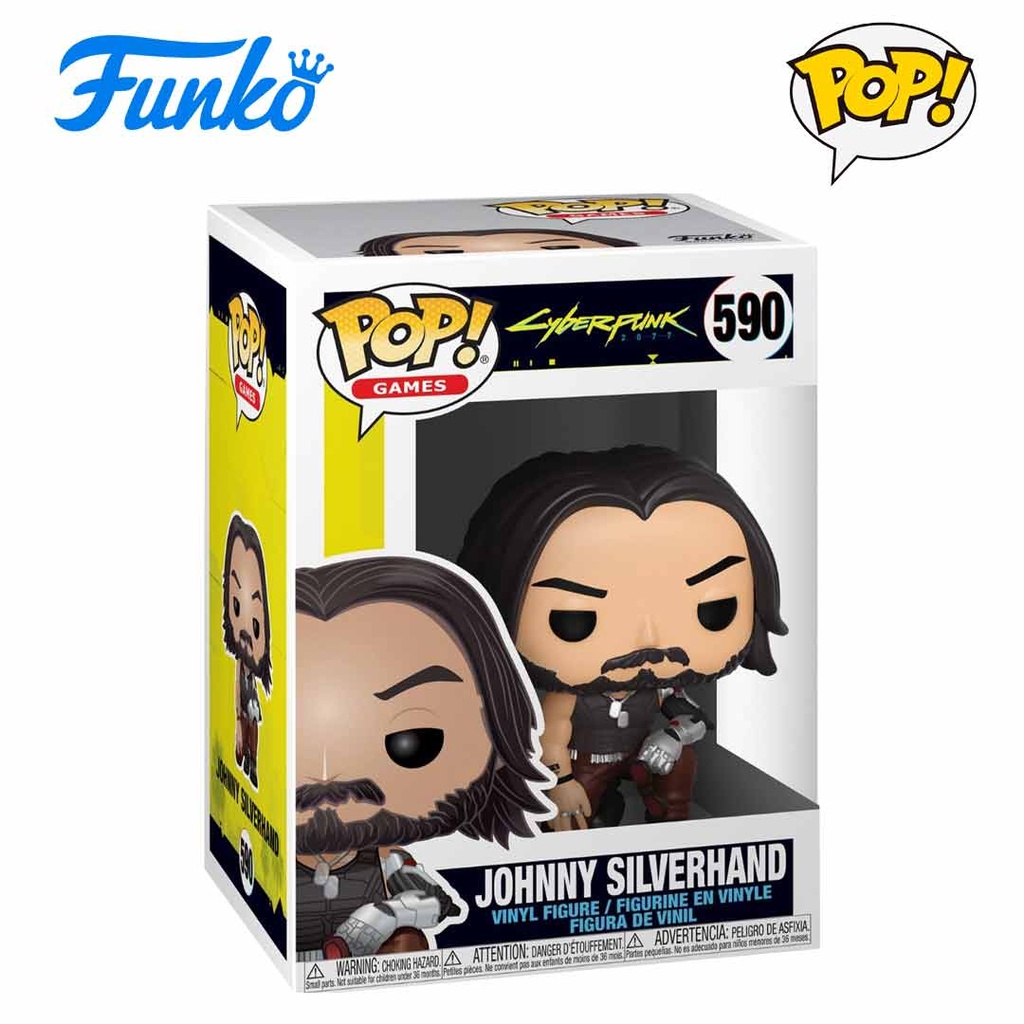 Funko Pop! Games 590 Cyberpunk 2077 Johnny Silverhand Vinyl Figure