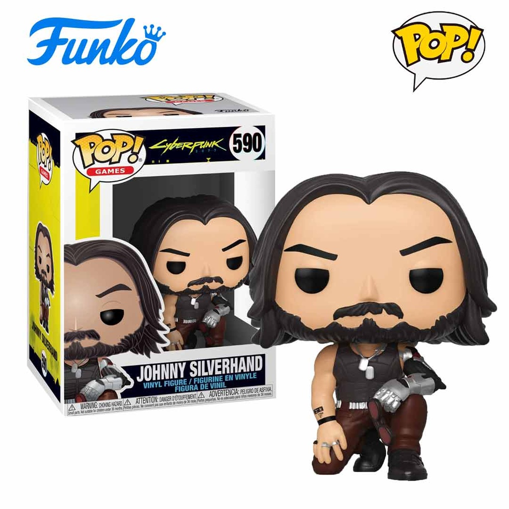 Funko Pop! Games 590 Cyberpunk 2077 Johnny Silverhand Vinyl Figure