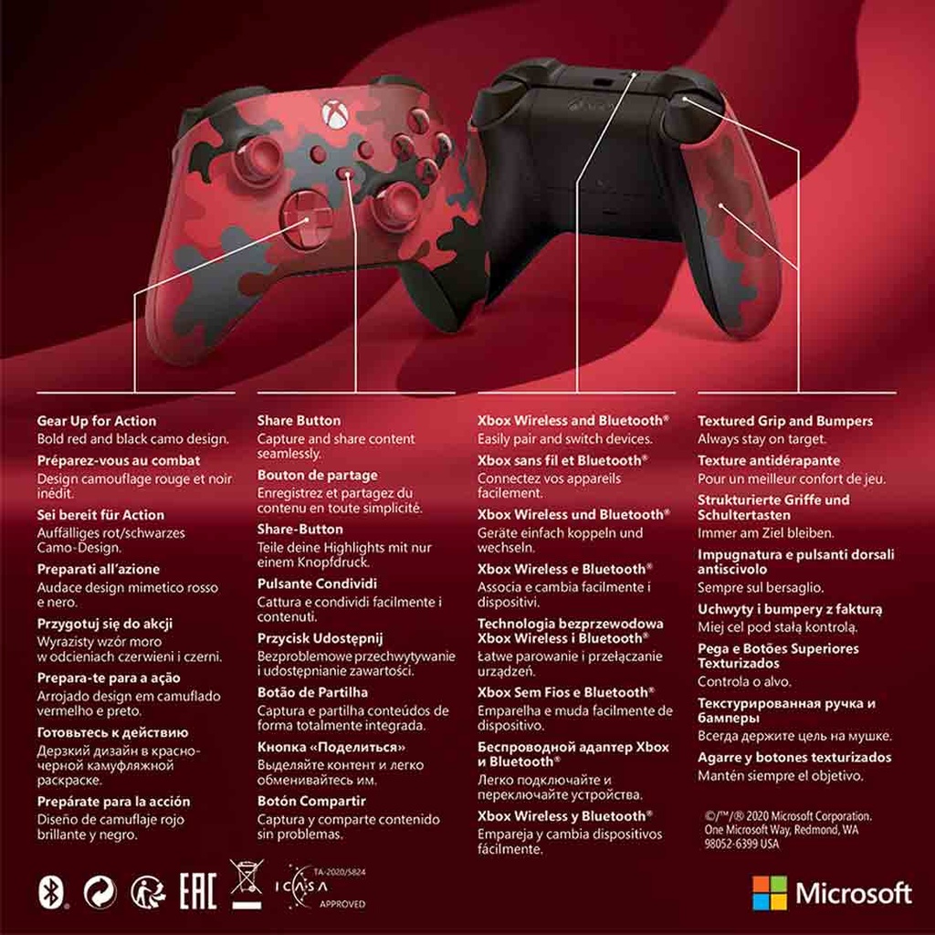 Xbox Series X Wireless Controller - Daystrike Camo Special Edition
