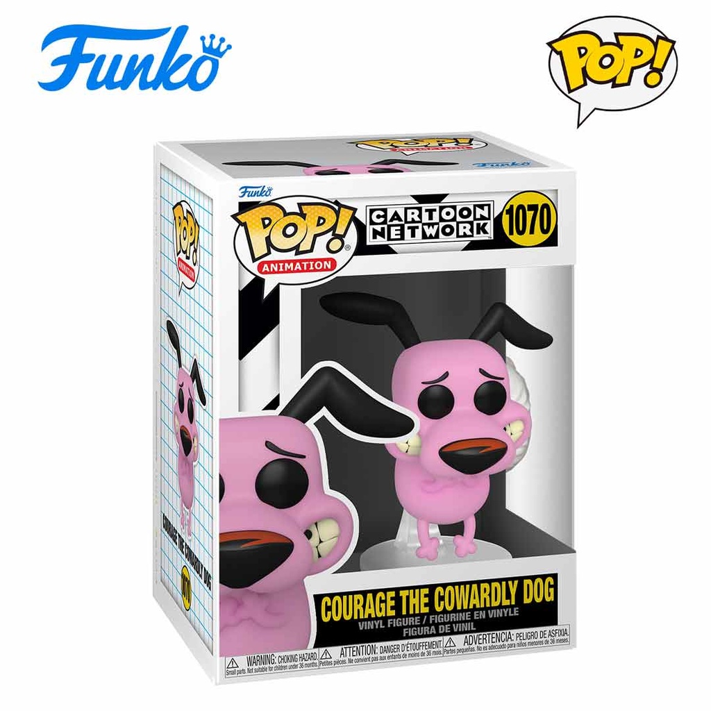 Funko Pop! Courage the Cowardly Dog Vinyl Figure