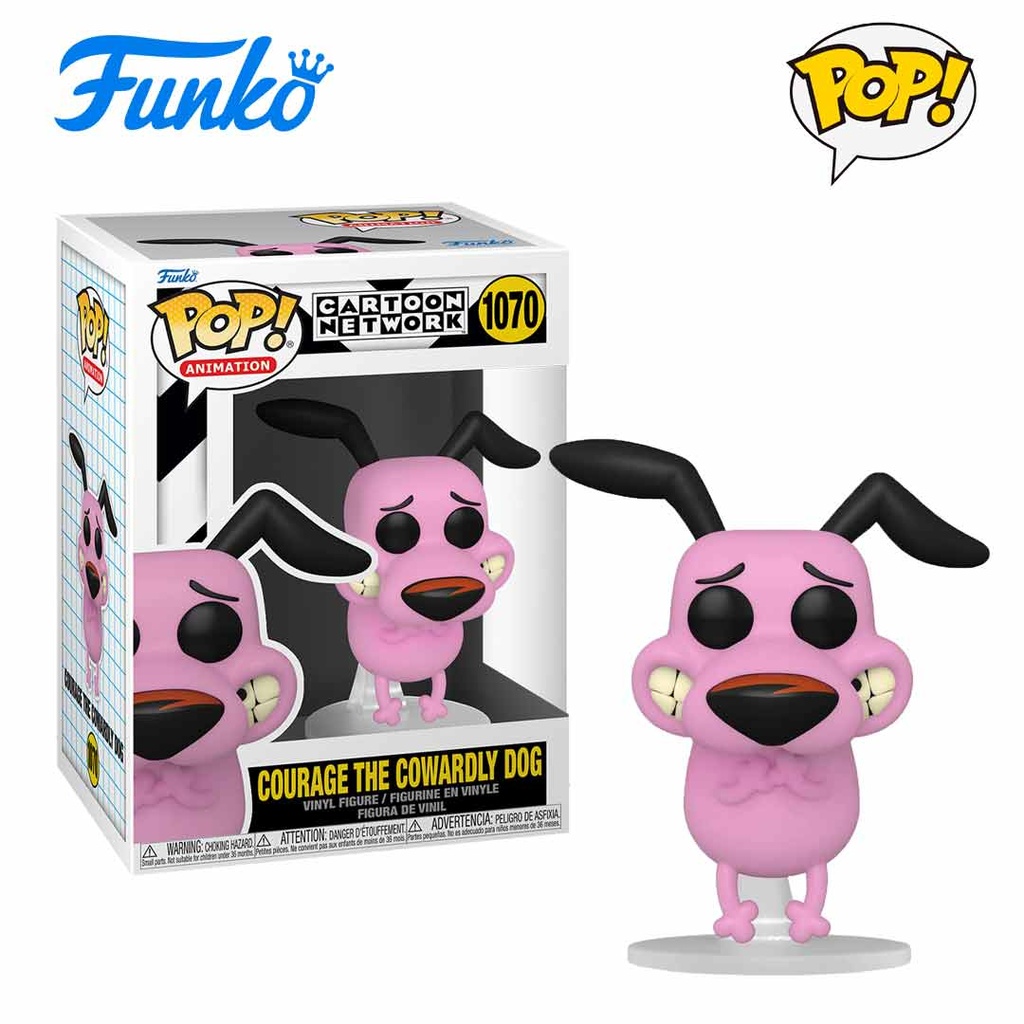 Funko Pop! Courage the Cowardly Dog Vinyl Figure