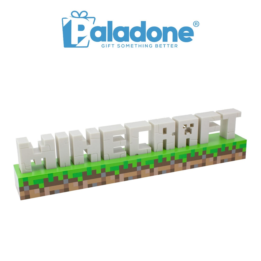 Paladone Minecraft Logo Light