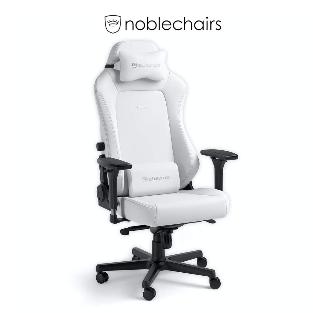 Noblechairs HERO Gaming Chair - White Edition