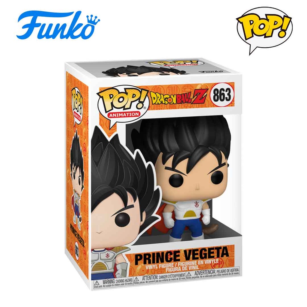 Funko Pop! Dragonball Z S8: Prince Vegeta(863) Vinyl Figure