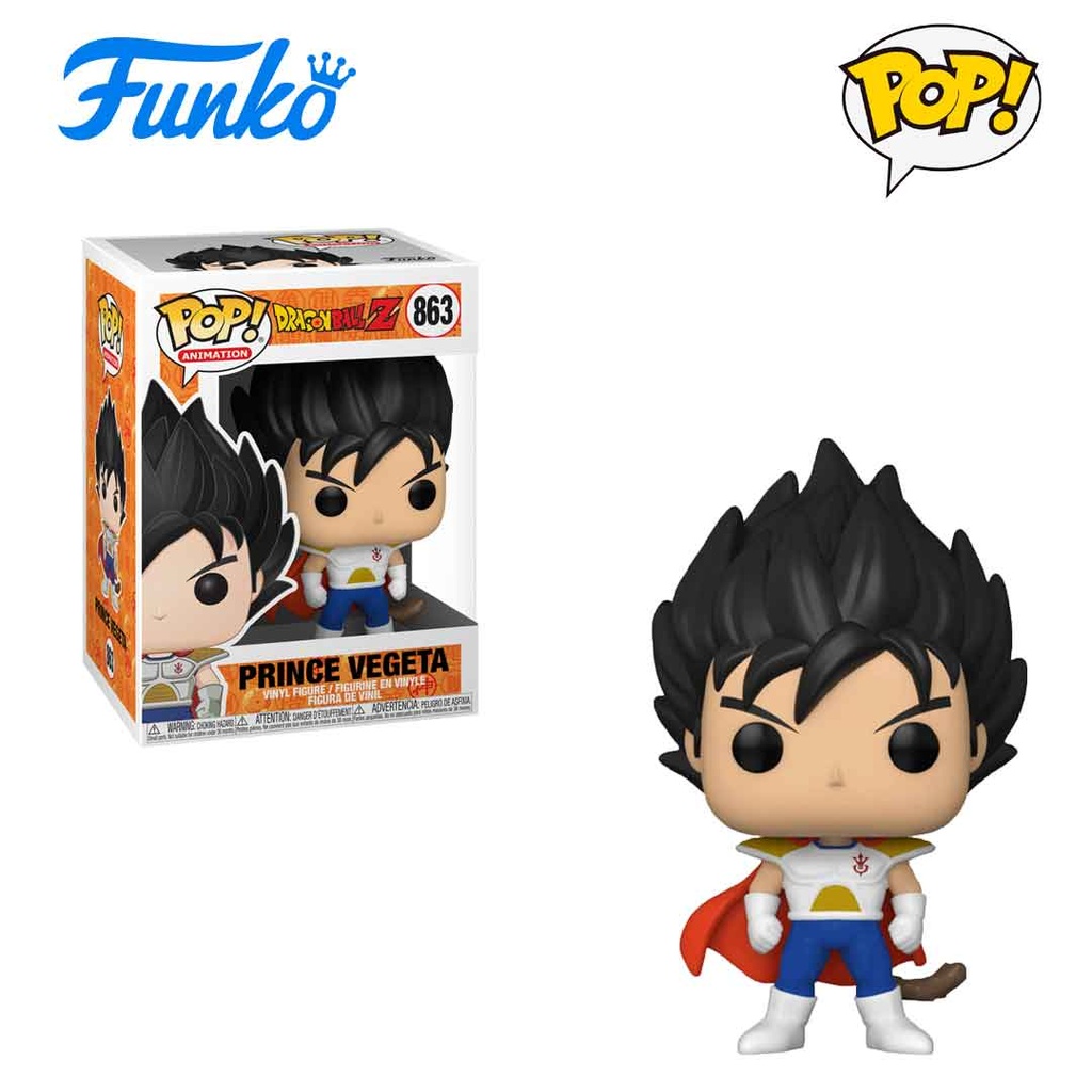 Funko Pop! Dragonball Z S8: Prince Vegeta(863) Vinyl Figure
