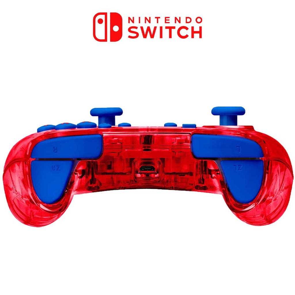 NS Rock Candy Wired Controller Super Mario Red
