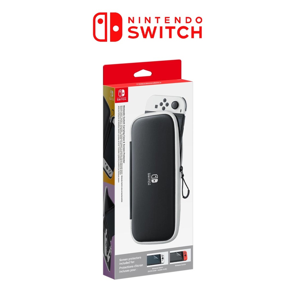 Nintendo Switch OLED Carry Case and Screen Protector