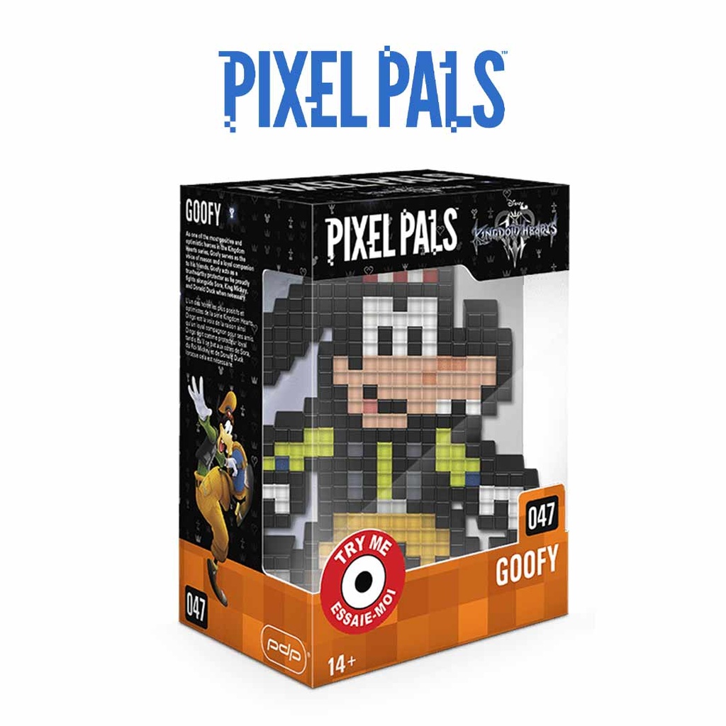 Pixel Pals Kingdom Hearts Goofy Figure