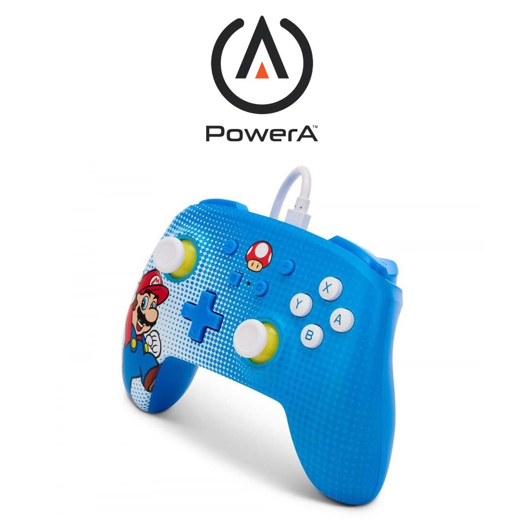 Power A Enhanced Wired Contoller Super Mario Pop Art
