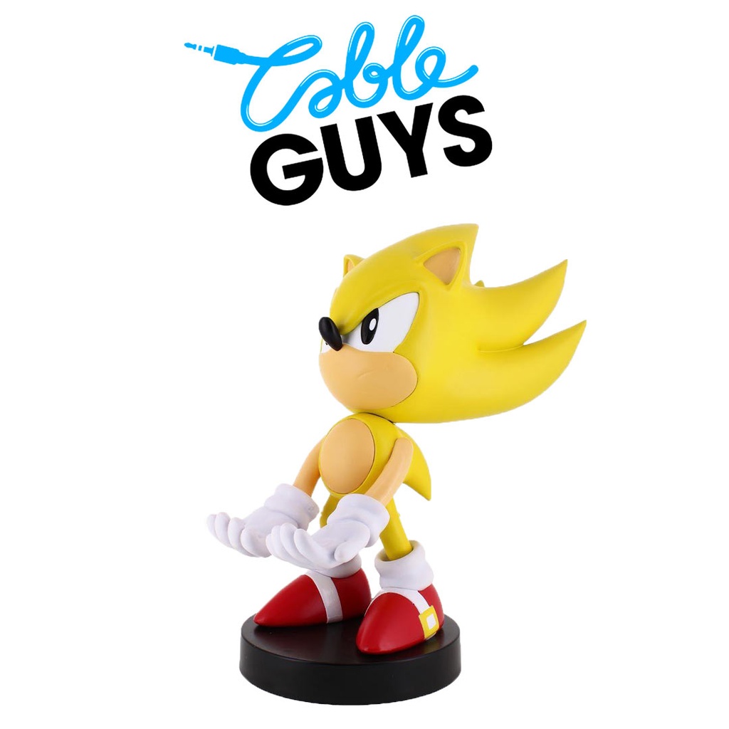 Cable Guys Controller Holder - Sonic The Hedgehog: Super Sonic Figure