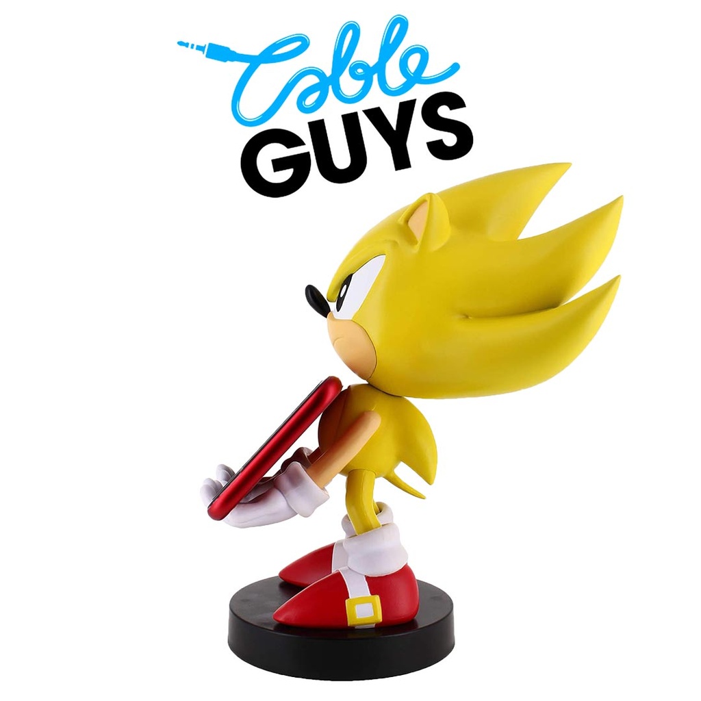 Cable Guys Controller Holder - Sonic The Hedgehog: Super Sonic Figure