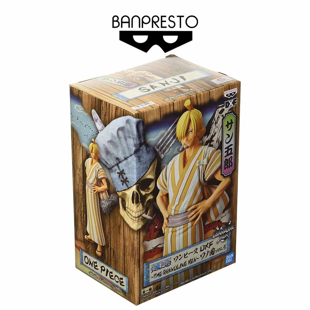 Banpresto One Piece DXF The Grandline Men Vol 5: Sanji Figure