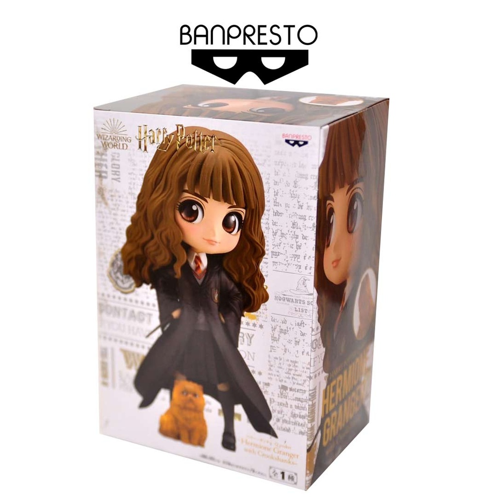 Banpresto Q Posket Harry Potter: Hermione Granger With Crookshanks Figure