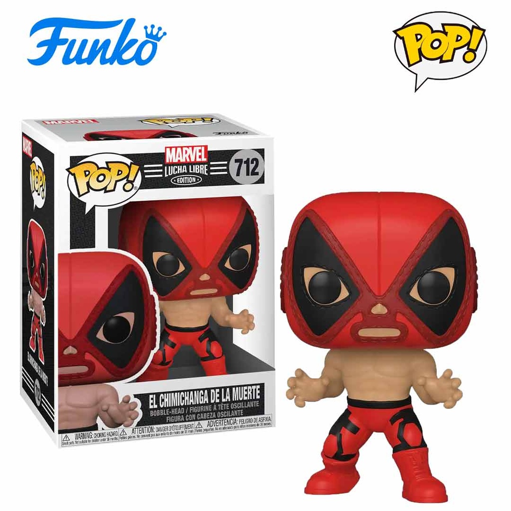 Funko POP! Marvel Luchadores: Deadpool Figure