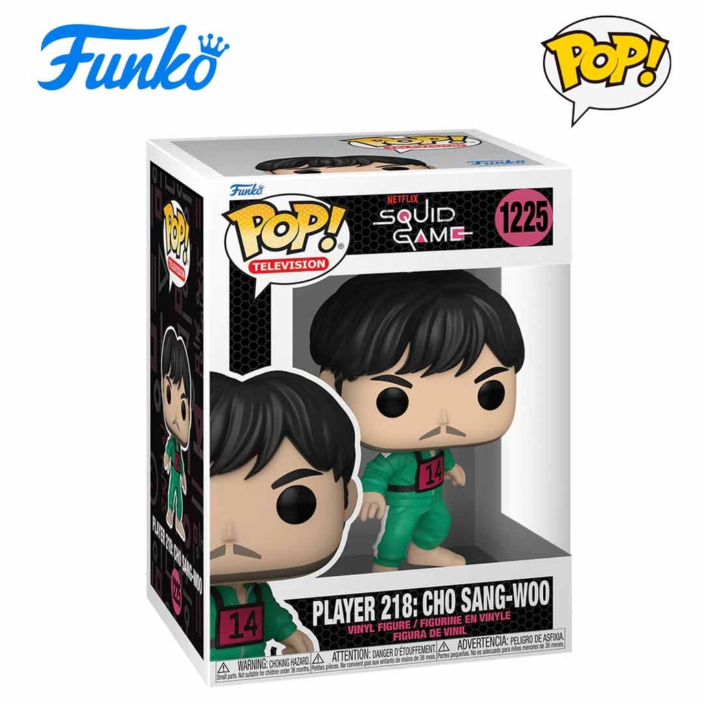 Funko POP! Squid Game: Player 218 Sang-woo Figure