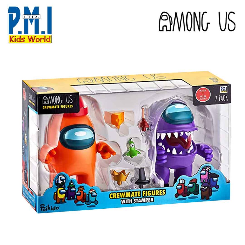 Among US Figure 11,5cm 2pz (Orange/Purple)