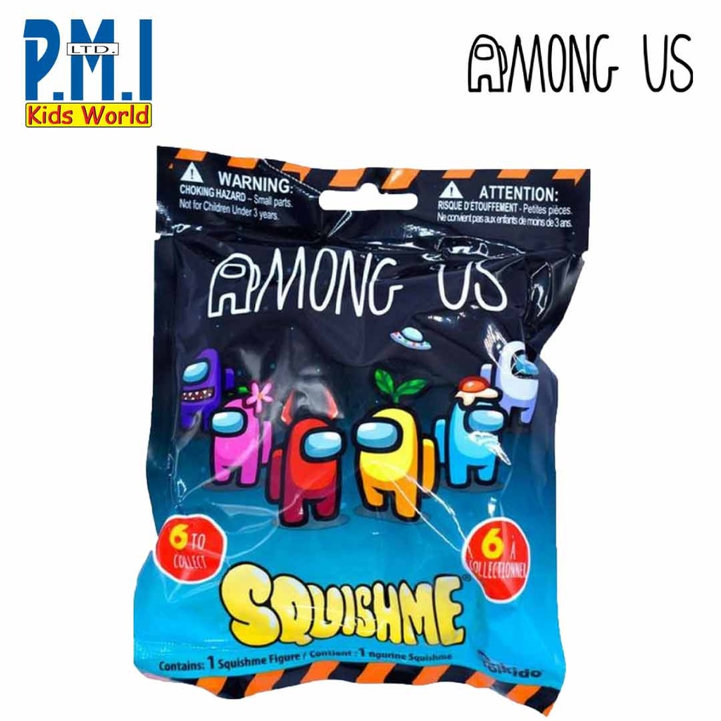 Among Us Squishme Pack Mini Figures