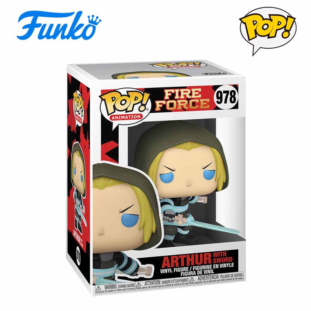 Funko POP! Fire Force Arthur with Sword Figure