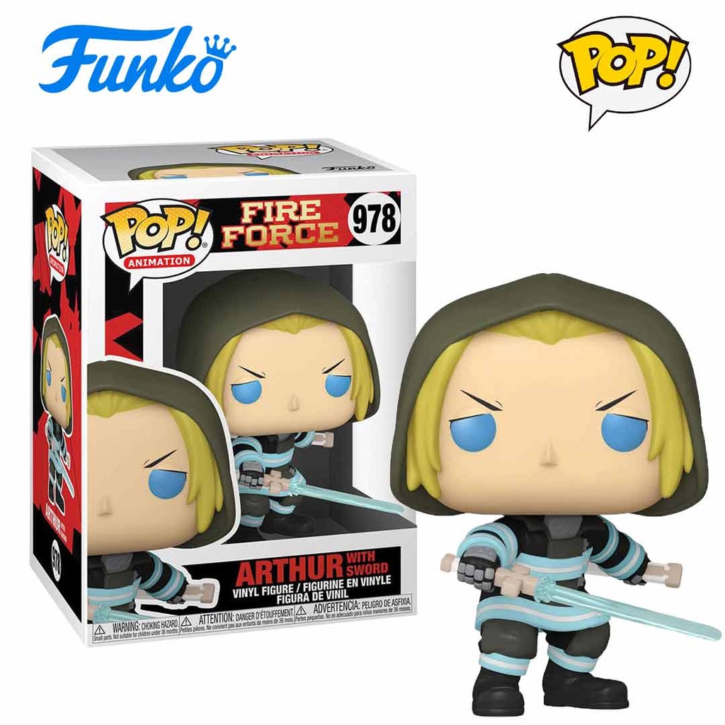 Funko POP! Fire Force Arthur with Sword Figure