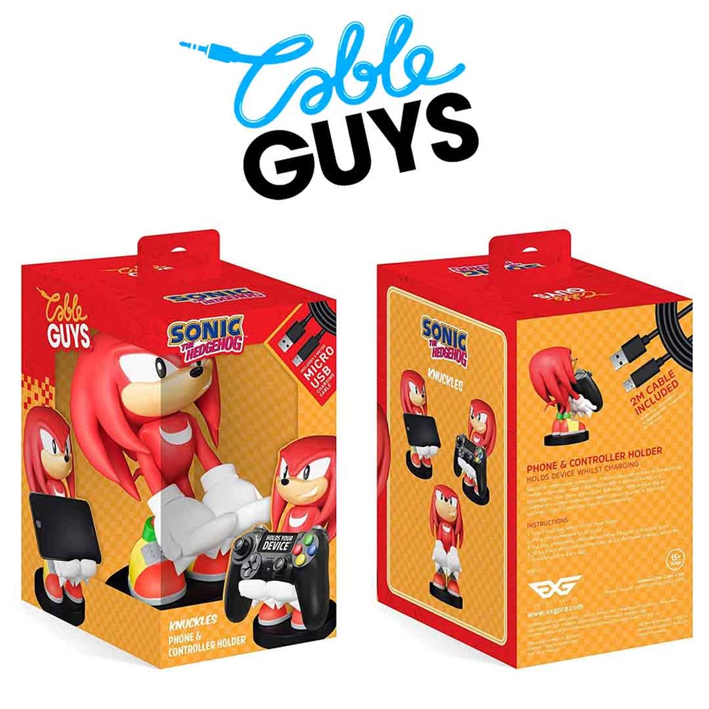 Cable Guys Device Holder - Sonic the Hedgehog: Knuckles Figure