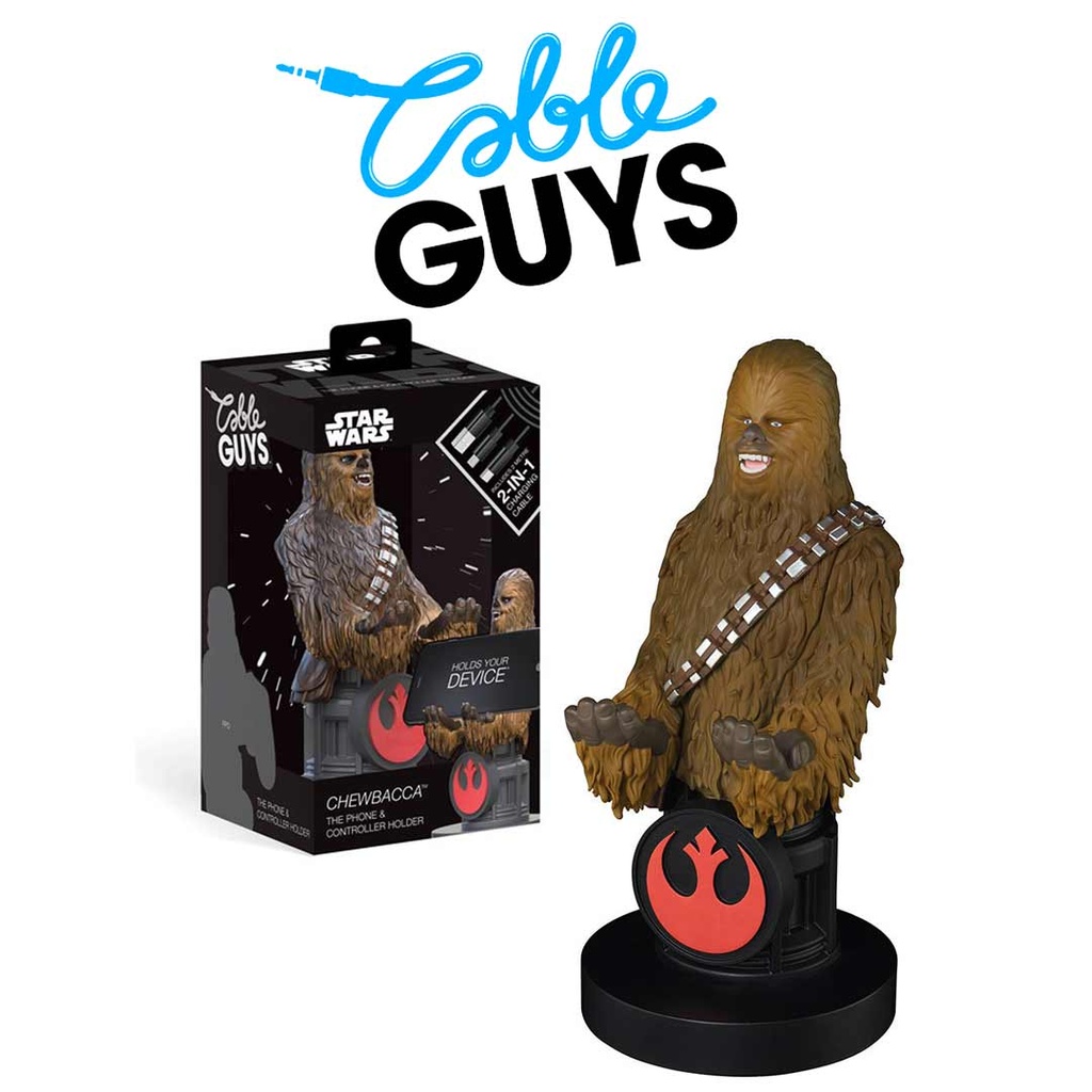 Cable Guys Device Holder - Star Wars: Chewbacca Figure