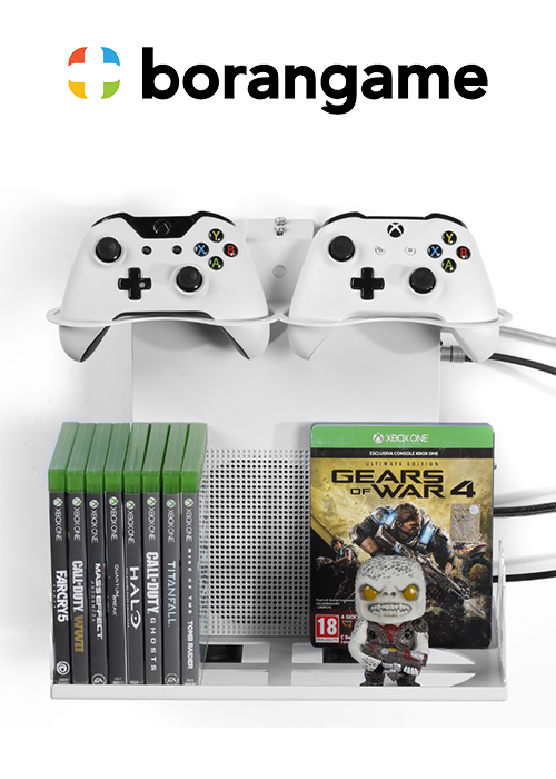 Wall Mount PS4 & Xbox - Game Vspace Swap (Borangame)