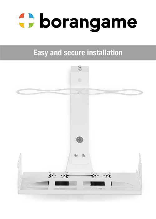 Wall Mount PS4 & Xbox - Game Vspace Swap (Borangame)
