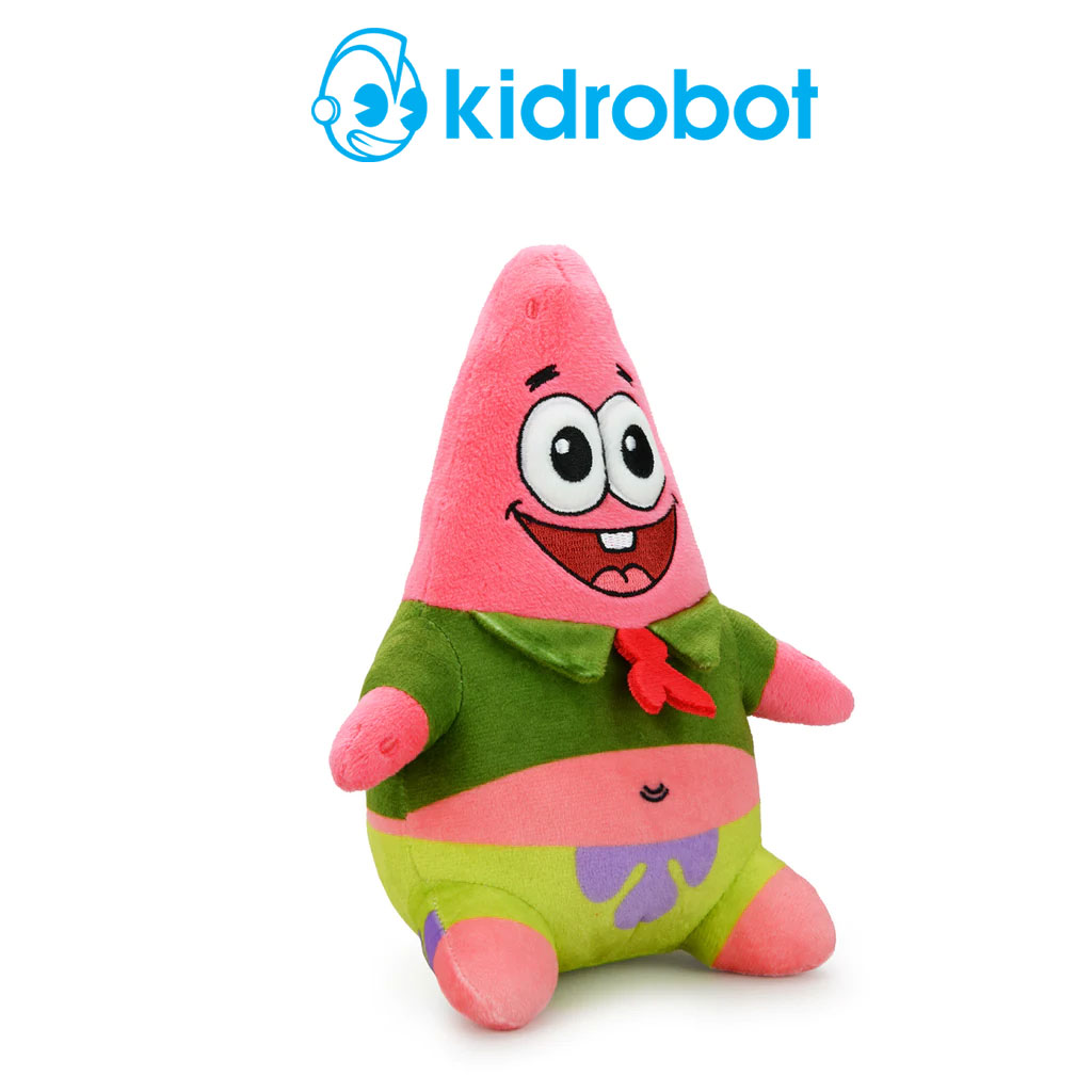 Kidrobot SpongeBob Squarepants Kamp Koral Patrick Phunny Plush