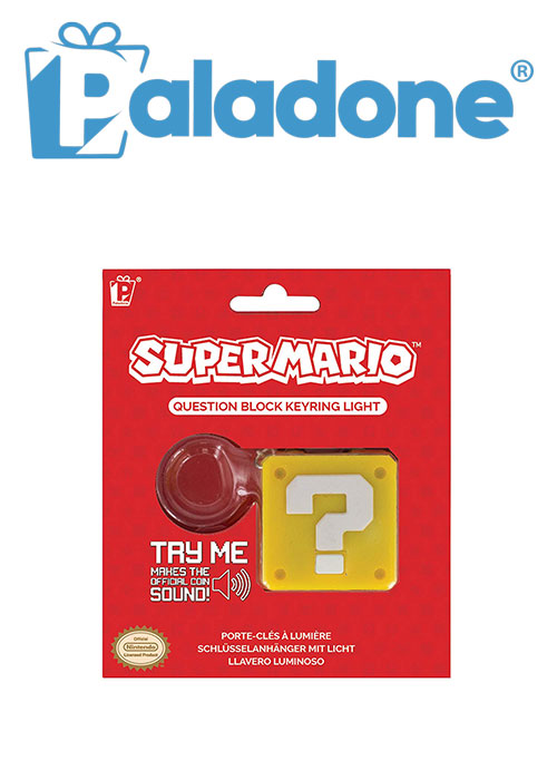 Super Mario Question Block Key Chain (Paladone)