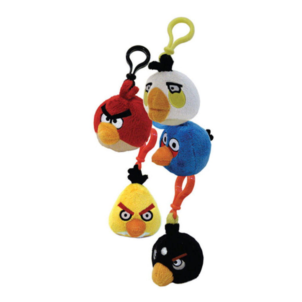 A Clip Angry Birds Assortiti plush