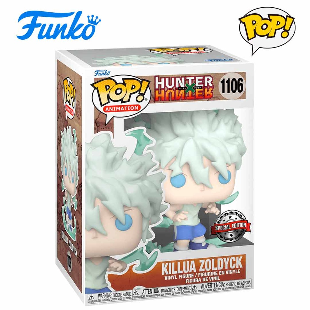 Funko POP! Hunter X Hunter- Killua Glow in the Dark Vinyl Figure