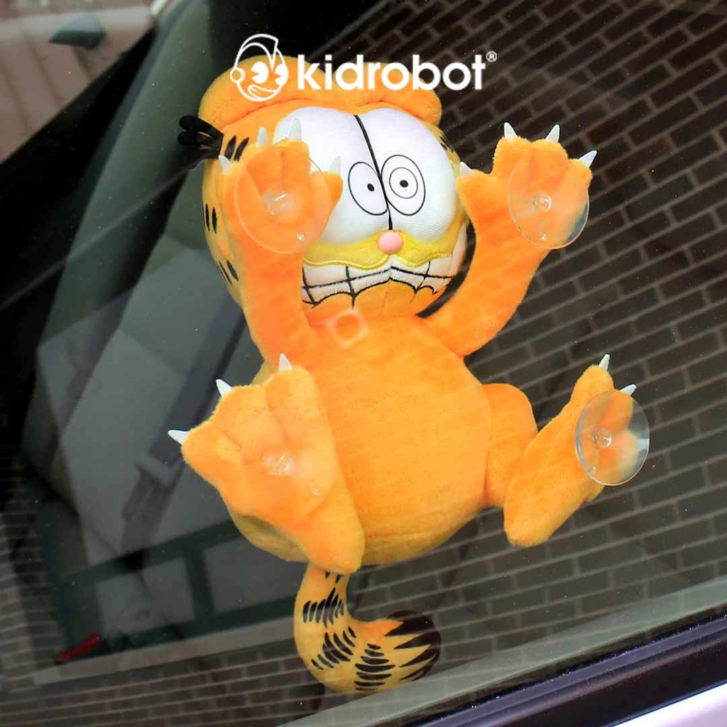 Scared Garfield - Kidrobot 8” Suction Cup Window Clinger
