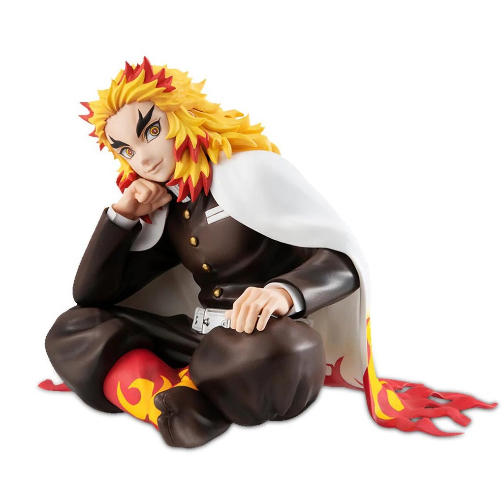 Gem Ser Demon Slayer Kimetsu Rengoku Palm PVC Figure W/Gift
